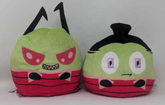 Plushiverse: Reversible Plushie 6in - Invader Zim + Human Disguise